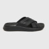 صندل مردانه اسکچرز مدل Skechers Sargo Slide - 205626/BBK — تصویر 1