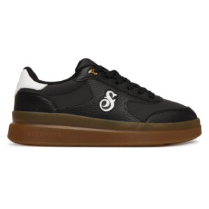 کفش مردانه اسکچرز مدل Skechers Duraleather Lace Up Snoop Cupsole 251200BKW